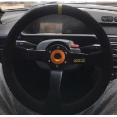 Руль SPARCO вынос 9,5см, замша